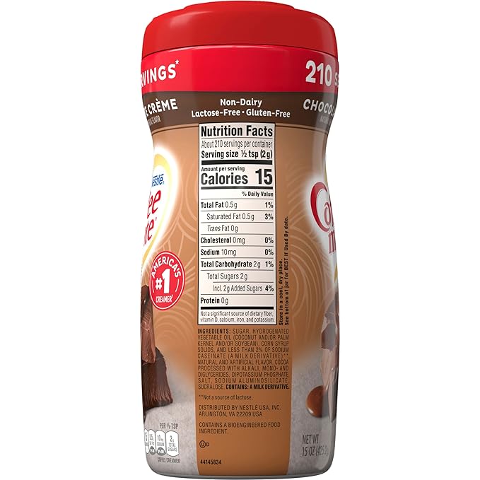 Coffee-mate Nestle Coffee Creamer Creamy Chocolate 10.2 Ounce (Pack of 1) 11001398