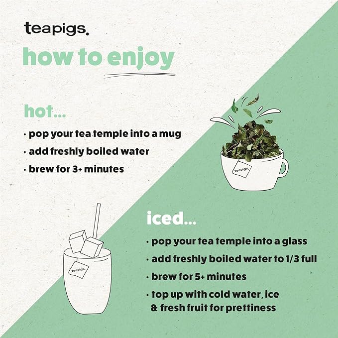 teapigs Mao Feng Green Tea 15 Count (Pack of 6)