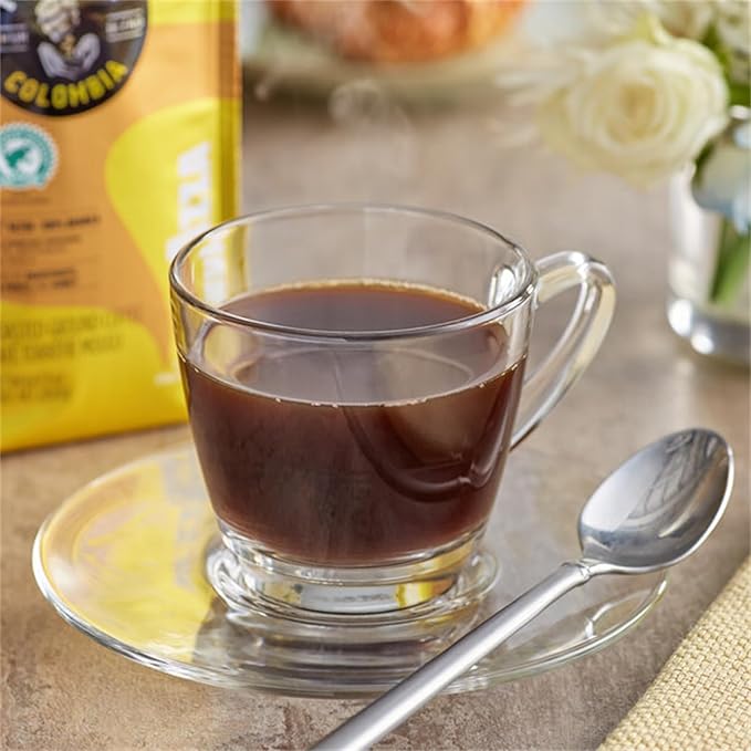 Tierra! Colombia Coarse Ground Coffee 8 oz. - 6/Pieces WS-110LVCCOLMGR-NF
