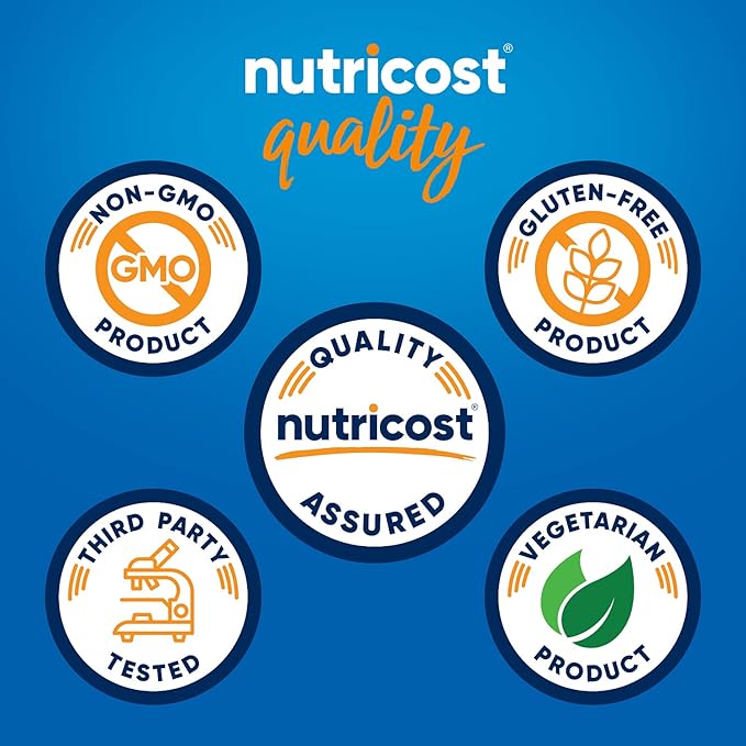 Nutricost Cissus Quadrangularis (1200mg) 240 Capsules - 120 Servings Gluten Free Non-GMO and Vegetarian Friendly
