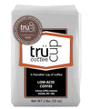 trücup Low Acid Coffee Ground Coffee Dark Roast - Drip Grind 2 LB Natural Water&ampSteam Process 60% Less Acid Smooth Flavor Stomach-Friendly Rich in Antioxidants