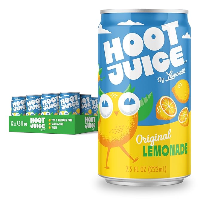 Hoot Juice Blueberry 12 Pack + Hoot Juice Kids Chair