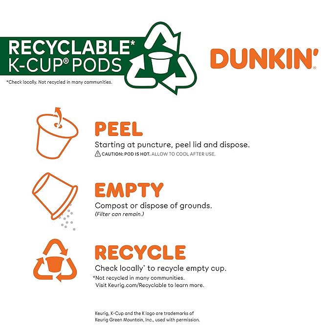Dunkin' Best Sellers Coffee Variety Pack 60 Keurig K-Cup Pods