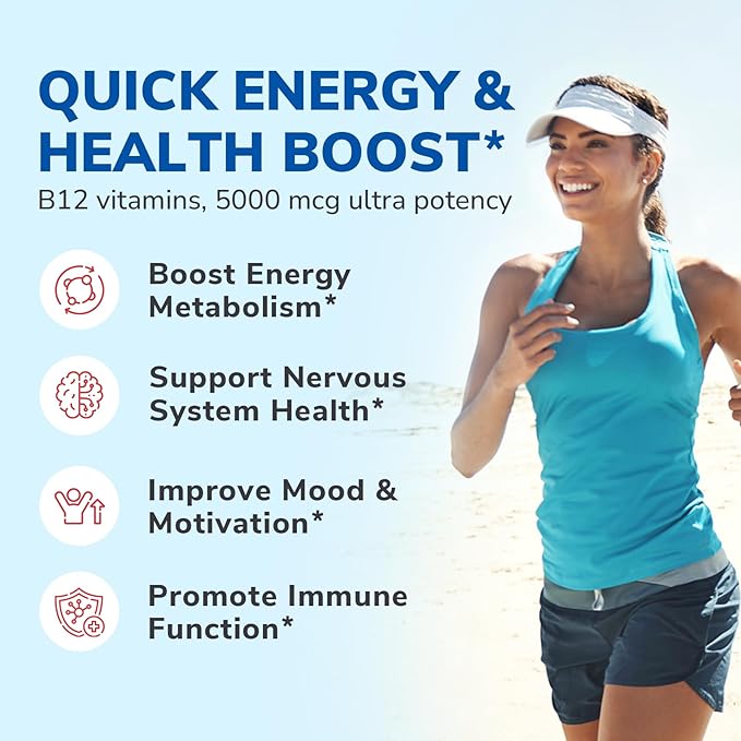 Multi Collagen Peptides Powder Type I II III V X Hydrolyzed Collagen Protein for Women and Men &amp Vitamin B12 Sublingual 5000 mcg Methylcobalamin 90 Fast Dissolve Mini Tablets