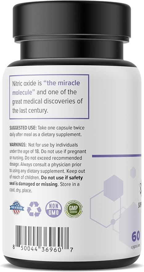 Sleep Miracle Natural Sleep Support &amp Relaxation Supplement for Adults with Vitamins C D K B6 B12 &amp Nitric Oxide Formula Deep Rest Stress Relief &amp Circulation Aid