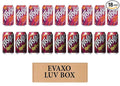 LUV BOX- variety faygo naturally flavored soda cans 12 oz. pack of 18  faygo fruit punch  faygo RED POP.by evaxo