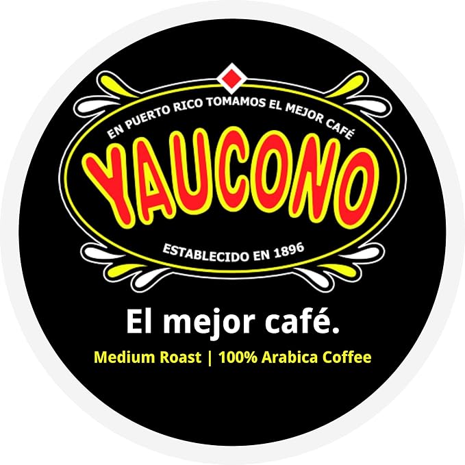 Yaucono Ground Medium Roast Arabica Coffee Single-Serve Pod 1 Count