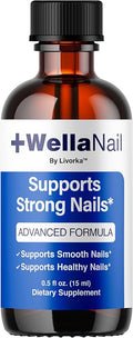 WellaNail Drops - Official Wella Nail Advanced Liquid Drop Supplement - Maximum Strength All Natural WellaNail Premium Support for Overall Health &amp Wellness Reviews 1 Bottle for 1 Month