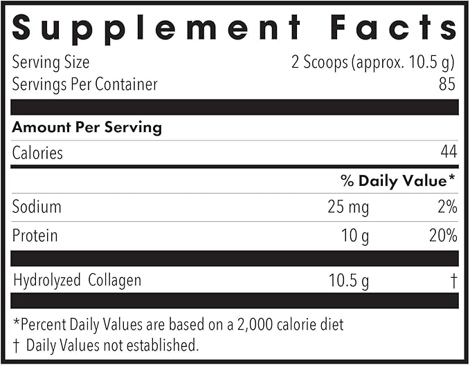 Allergy Research Group Collagen Powder for Men &amp Women - Collagen Peptides Arthred Supplement Bovine Sourced Arthred Powder Collagen Formula Hydrolyzed Collagen - 31.7 Oz