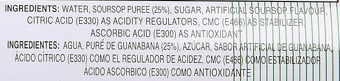Foco Soursop Juice Drink (Jugo De Guanabana/Graviola) - 11.8 Oz (350 Ml) - Pack of 24