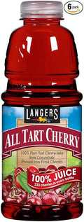 Langers Juice 100% All Tart Cherry 32 Fl Oz (Pack of 6)