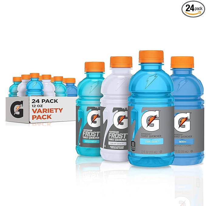 Gatorade Frost Thirst Quencher Variety Pack 2.0 12 Fl Oz (Pack of 24)