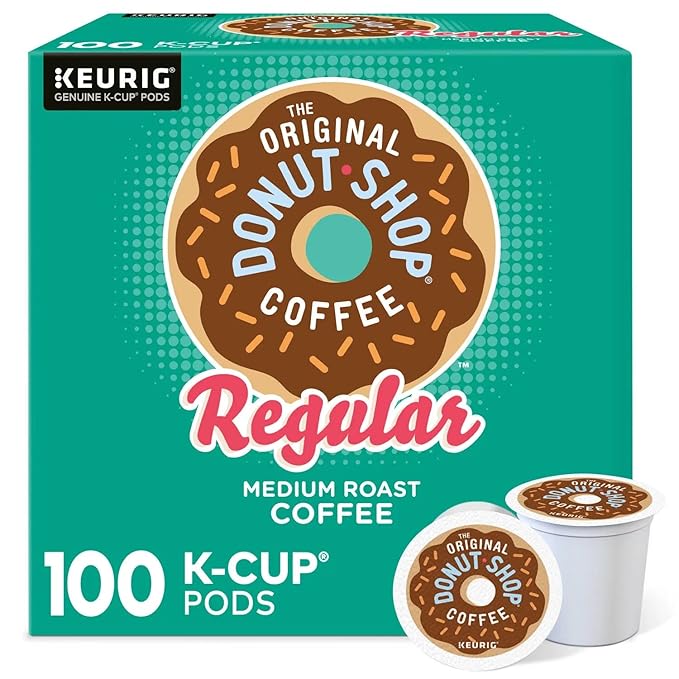 The Original Donut Shop Regular Keurig K-Cup Pack (100 K-Cups)