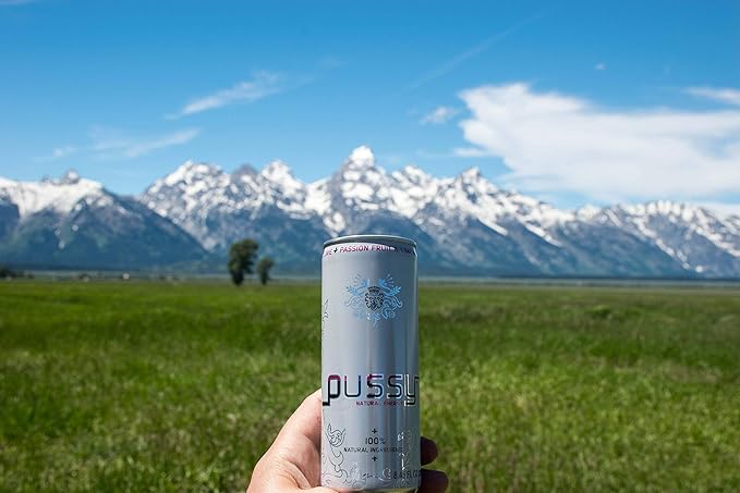 Pussy Natural Energy Drink 12 Pack