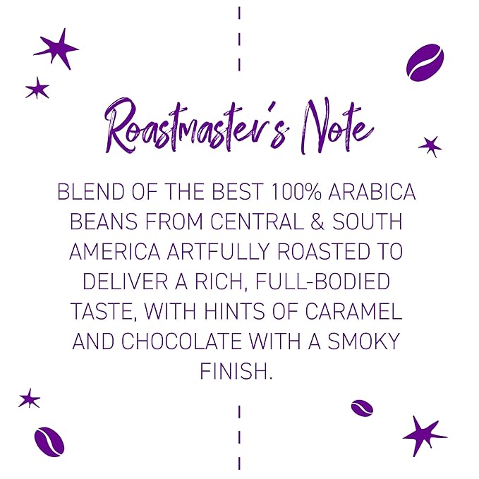 Joffrey's Coffee - Disney French Roast Blend Artisan Dark Roast Arabica Coffee Beans Full-Bodied Blend Hints of Caramel &amp Chocolate 2.0 Compatible (Single Serve 24 Count)