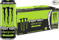 Monster Energy Rehab Green Tea + Energy Energy Drink 15.5 Ounce | Energy Iced Tea Pack of 15