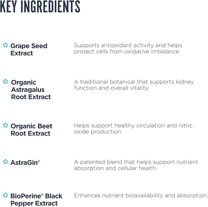 Revive MD Kidney Support Supplement for Men &amp Women – Kidney Cleanse &amp Detox Capsules for Overall Health &amp Function – Vegan-Friendly Gluten-Free &amp Soy-Free (135 Vegetarian Capsules 4
