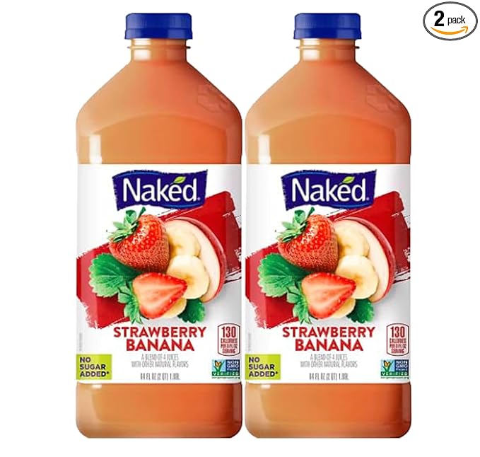 Generic Naked Strawberry Banana Fruit Smoothie 64 oz
