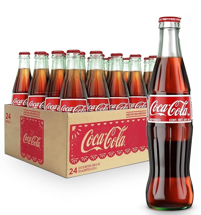 Mexican Coke Glass Bottle 12 fl oz 6 Pack Pack of 4