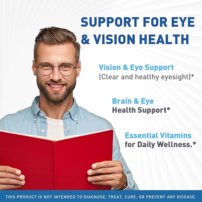 LIVORKA Visium Pro Vision Support - Official Health Supplement Capsules Natural VisiumPro Vitamin Pills for Visual Health &amp Wellness Visium Pro Reviews 60 Capsules for 1 Month