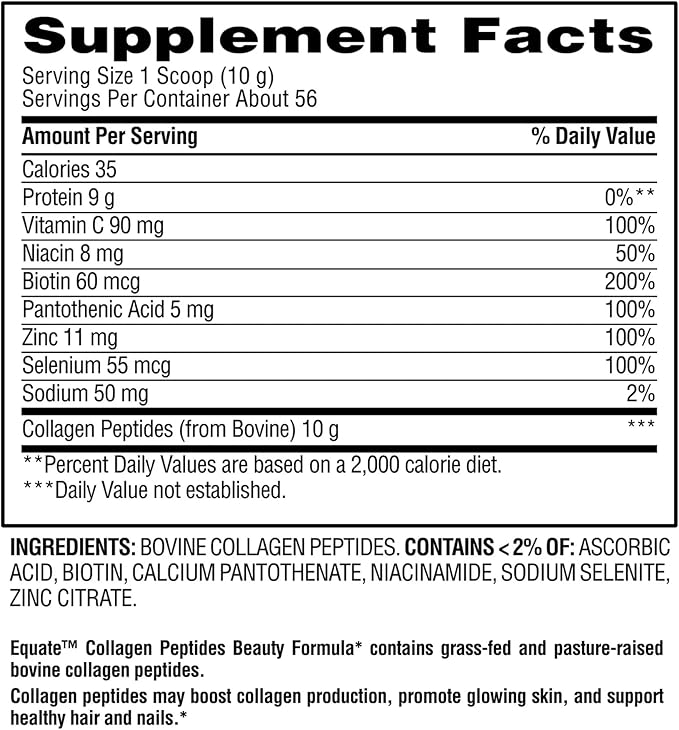 Equate Collagen Peptide Beauty Formula