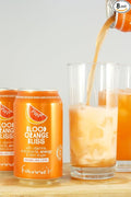 KauffmanTreats Frannie Sparkling Beverage- Zero Calories &amp Sugar Aspertame Free: 8-Ct 12 Oz. Cans (Blood Orange Bliss)