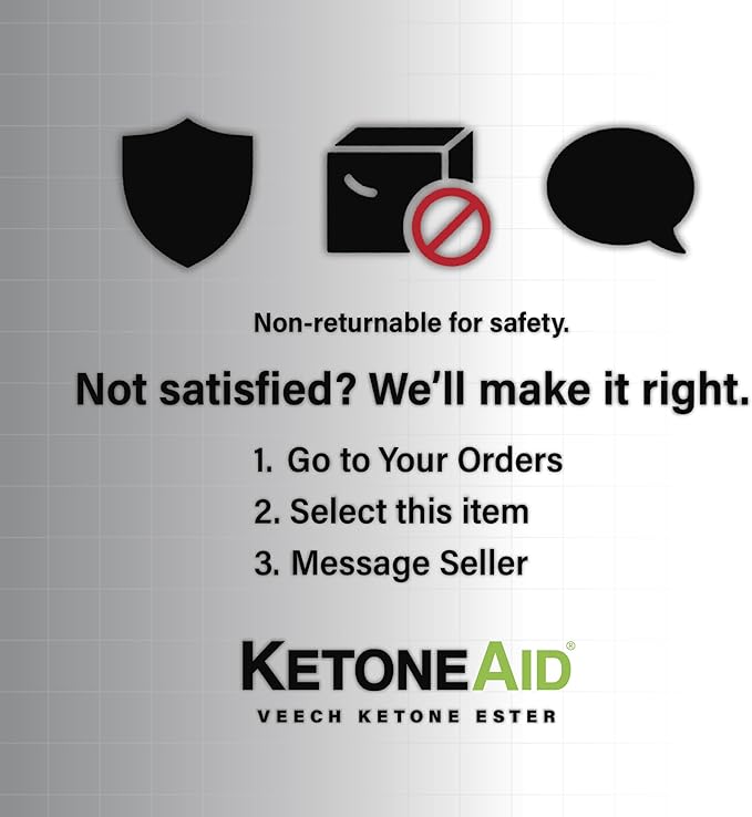 KetoneAid Ke4 Ketone Ester Concentrate | Not a Ketone Salt No Sugar No Caffeine | Exogenous D-BHB Ester | 12 Serving Per Bottle (1 Count)