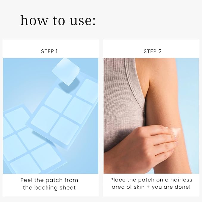 The Patch Remedy Focus Patch | Ginkgo Biloba Acetyl-L-Carnitine Bacopa Magnesium L-Threonate Green Tea | 30 Patches