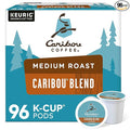 Caribou Coffee Caribou Blend Single Serve Coffee K-Cup Pod Medium Roast 48-Count For Brewers