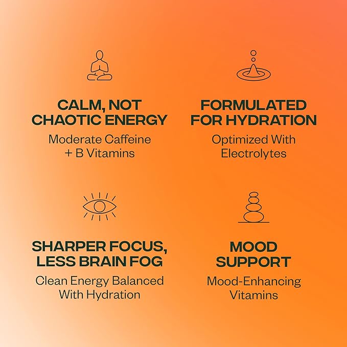 Plant Press - Organic Energy Drink 100 mg Caffeine Clean Coffee Alternative Full Range of Vitamins Electrolytes No Sugar Alcohols No Preservatives - Variety Pack (12 Fl Oz 12 Pk)