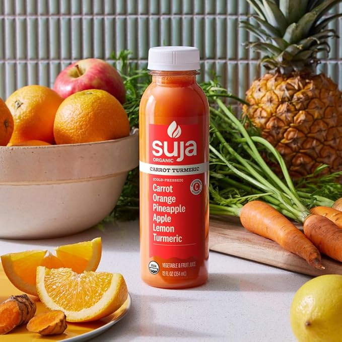 Suja Essentials Fuel Fruit and Vegetable Juice 12 Fluid Ounce - 6 per case.