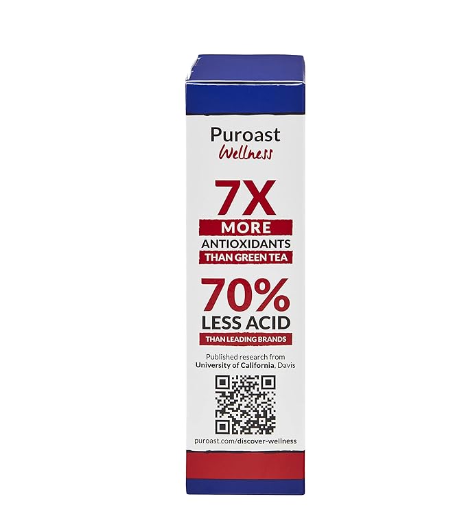 Puroast Coffeehouse Espresso Roast 30 Count100% Biodegradable Espresso Capsule High Antioxidant Smooth Compatible with Nespresso Original Line Machines*