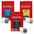 Community Coffee Variety Pack 36 Count Coffee Pods Medium Dark Roast Compatible with Keurig 2.0 Brewers