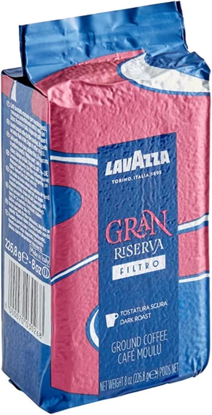 FixtureDisplays Gran Riserva Filtro Coarse Ground Coffee 8 oz - 1/ Pieces WS-999LVCRSRVGR-NPF
