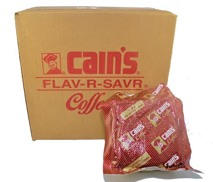 Cain's Golden Breakfast Ground Coffee - 2 oz. filterpacks (42 case pack - $1.01 cost per pack)