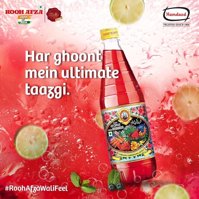 Hamdard Dawakhana Roohafza Sharbat 750ml