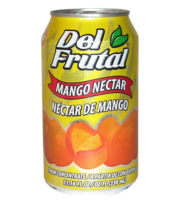 Del Frutal Mango Nectar 11.16 oz - Sabor Mango