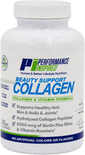Performance Inspired Nutrition Collagen Capsules – Joint Skin Nails &amp Beauty Support – 5000mcg Biotin Silica Aloe Vera &amp Collagen Peptides – 120 Count