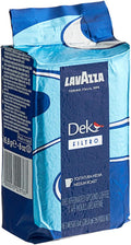 DEK Filtro Decaf Coarse Ground Coffee 8 oz. - 20/Pieces WS-110LVCDECFGR-NPF