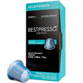 Bestpresso Coffee for Nespresso Original Machine 120 Aluminum pods Certified Genuine Espresso Decaffeinato Blend(Medium Intensity)Pods Compatible with Nespresso Original 60 Days Satisfaction Guarantee