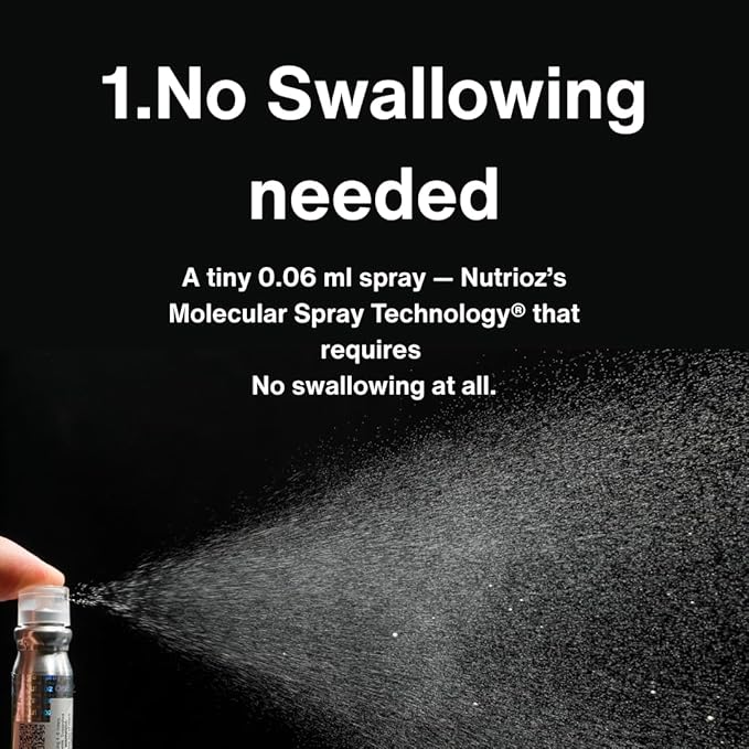 Sleep Oral Spray – 240 Sprays – Melatonin + 5-HTP + L-Theanine for Restful Sleep – Vegan Made in USA