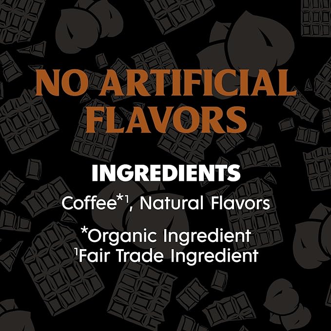 Death Wish Coffee Chocolate Hazelnut Single-Serve Pods USDA Organic and Fair Trade 30 Count