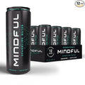 Mindful Sparkling Water by Shawn Ryan Carbonated Water and Celtic Salt Sugar Free Beverage with Natural Electrolytes Zero Calories Clean Hydration No Sweeteners Unflavored 12 FL OZ (12 Pack)