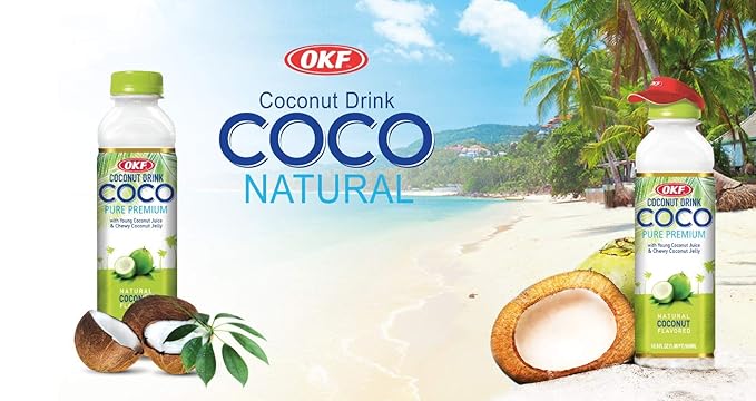 OKF Coco Natural 16.9oz (10 Pack)