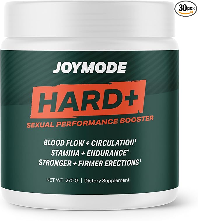 JOYMODE Performance Booster w/Arginine Nitrate L-Citrulline Vitamin C and Ginseng - 30 Servings - Supports Nitric Oxide Blood Flow and Erection Quality