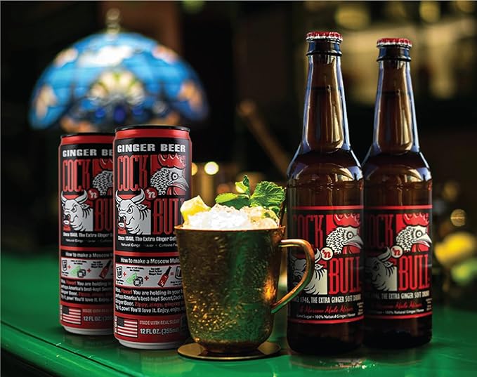 Cock 'n Bull Ginger Beer 12/12 fl. oz. (355ml) Cans Case (12-Pack)