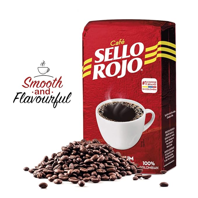Sello Rojo Tradicional Medium Roast Ground Coffee Bag 16 oz Pack of 4