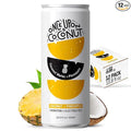 Once Upon a Coconut Premium Pineapple Coconut Water - Low Calorie All-Natural Drink with Electrolytes - Non-GMO - Gluten-Free -10.8 Fl Oz (Pack of 12)