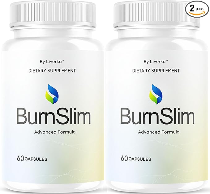 (2 Pack) Burn Slim Capsules - Official BurnSlim Weight Pills Advanced Premium Formula Support All Natural Burn Slim Vitamin Supplement For Overall Health &amp Wellness Reviews 120 Capsules For 2 Mo