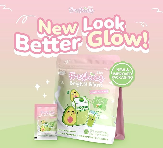 Freshies Avocado Milk 80000mg Hydrolyzed Collagen 10 Sachets